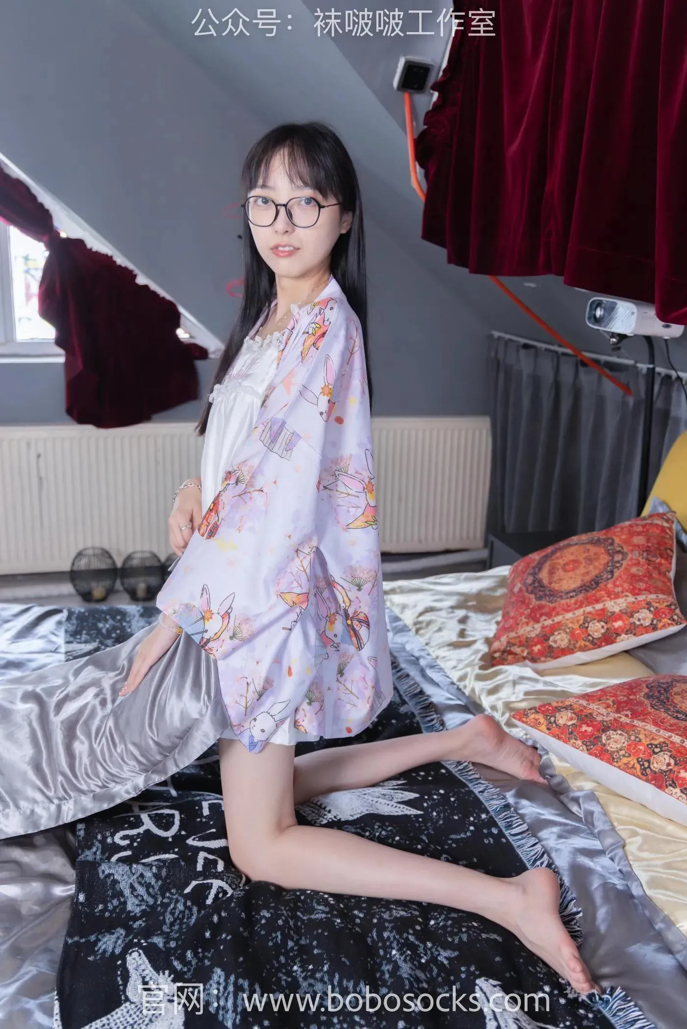 [BoBoSocks袜啵啵]NO.112 稚予-人字拖、肉丝 [140P]插图6